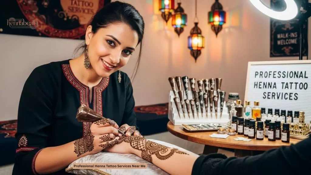 Professional Henna Tattoo Services Near Me