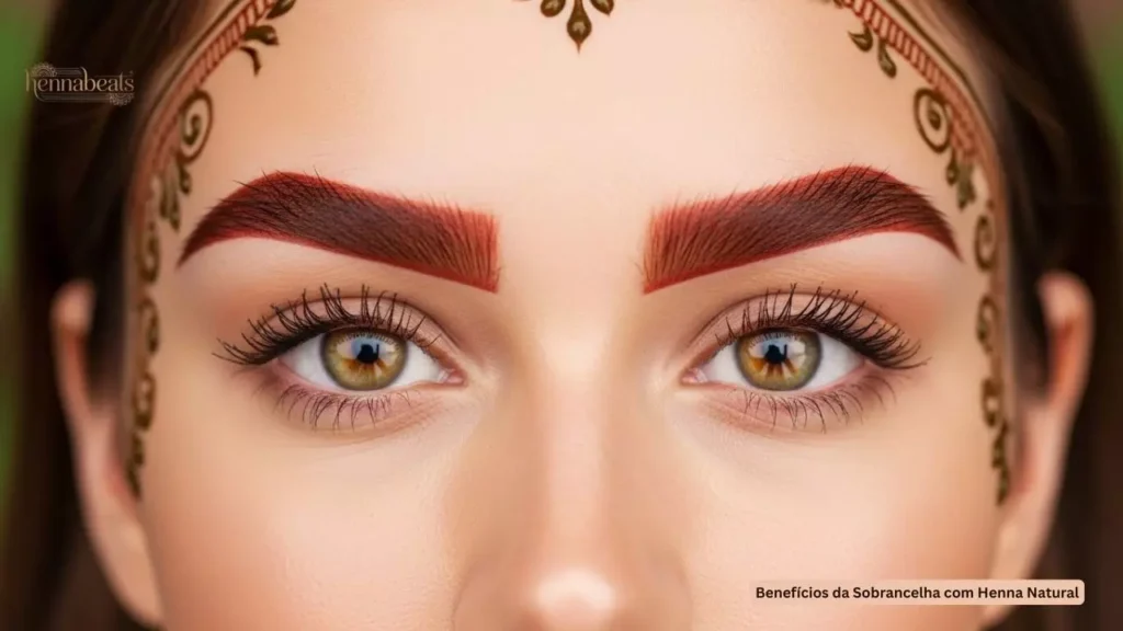 Benefícios da Sobrancelha com Henna Natural