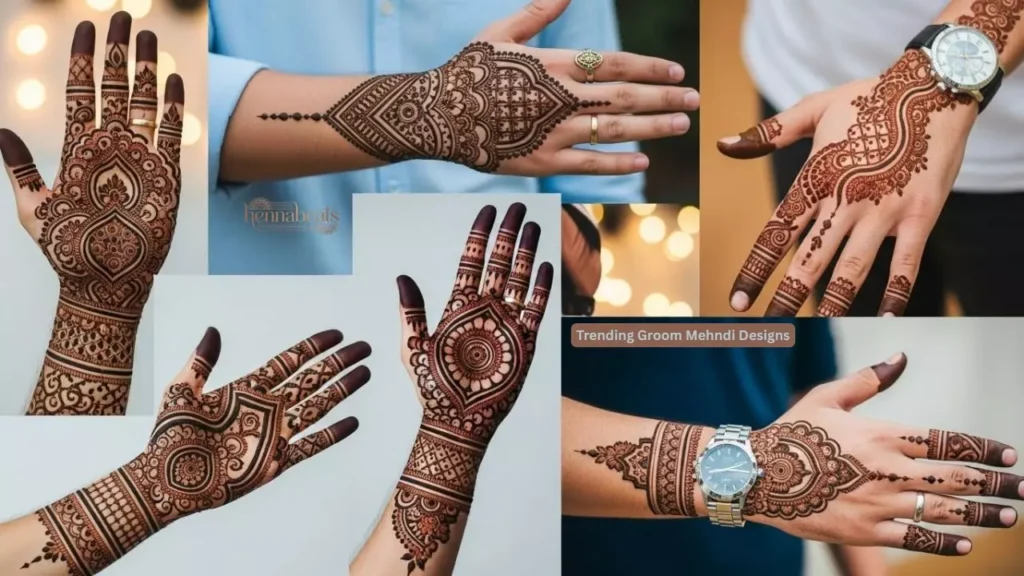 Trending Groom Mehndi Designs