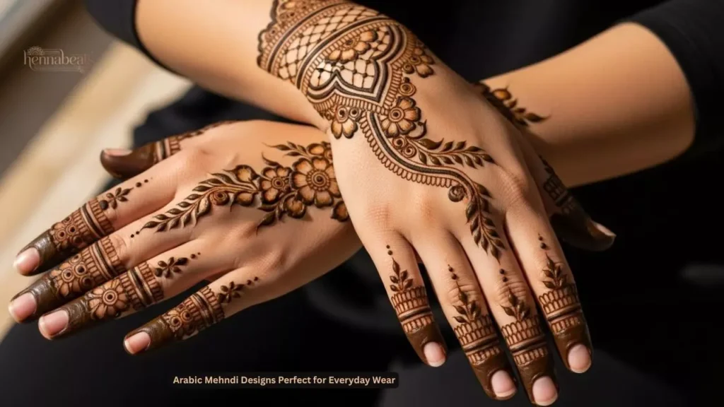 Arabic Mehndi Designs Perfect for Everyday Wear