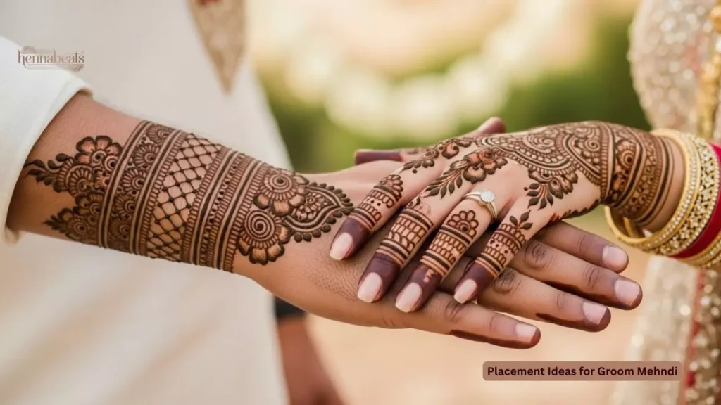 Placement Ideas for Groom Mehndi