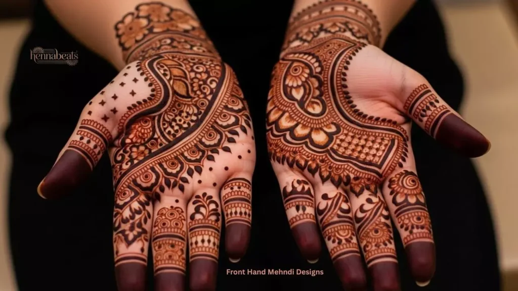 Front Hand Mehndi Designs