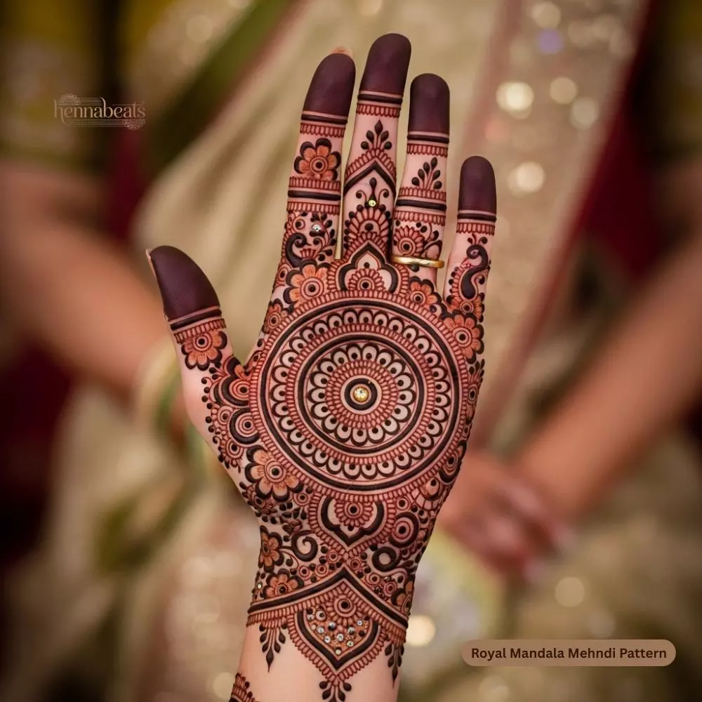Royal Mandala Mehndi Pattern