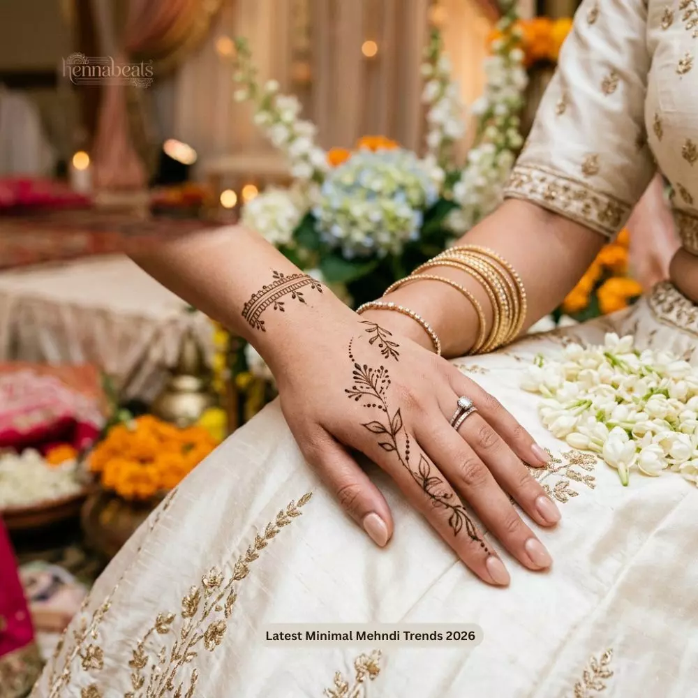 Latest Minimal Mehndi Trends 2026