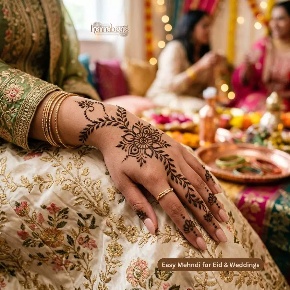 Easy Mehndi for Eid & Weddings