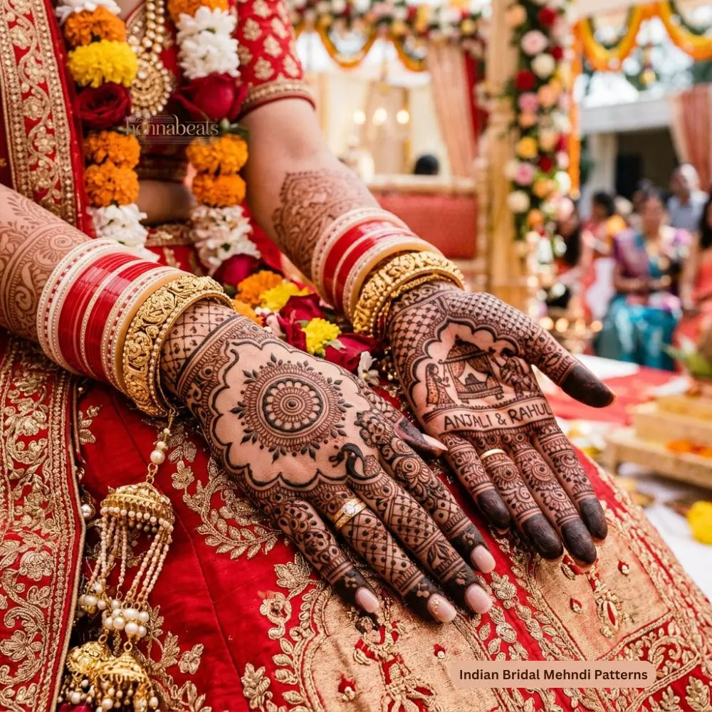 Indian Bridal Mehndi Patterns