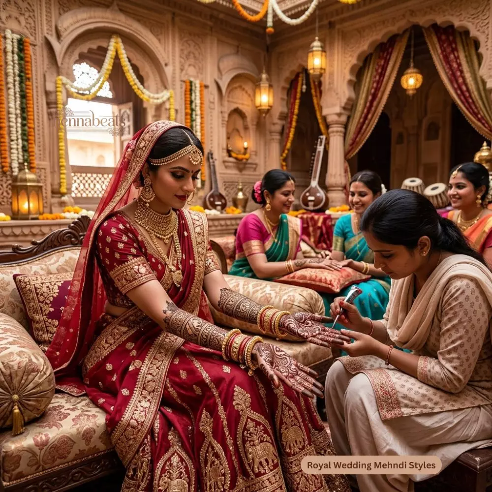 Royal Wedding Mehndi Styles