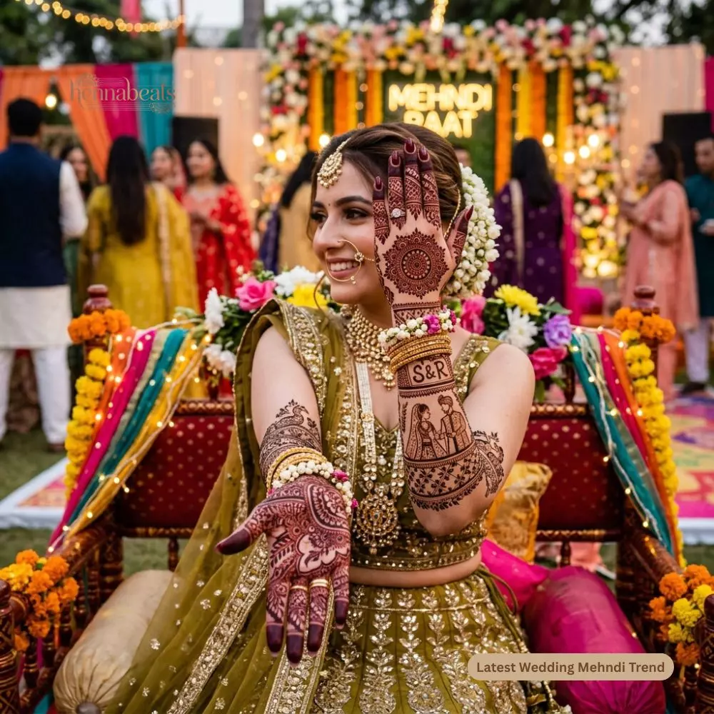 Latest Wedding Mehndi Trend