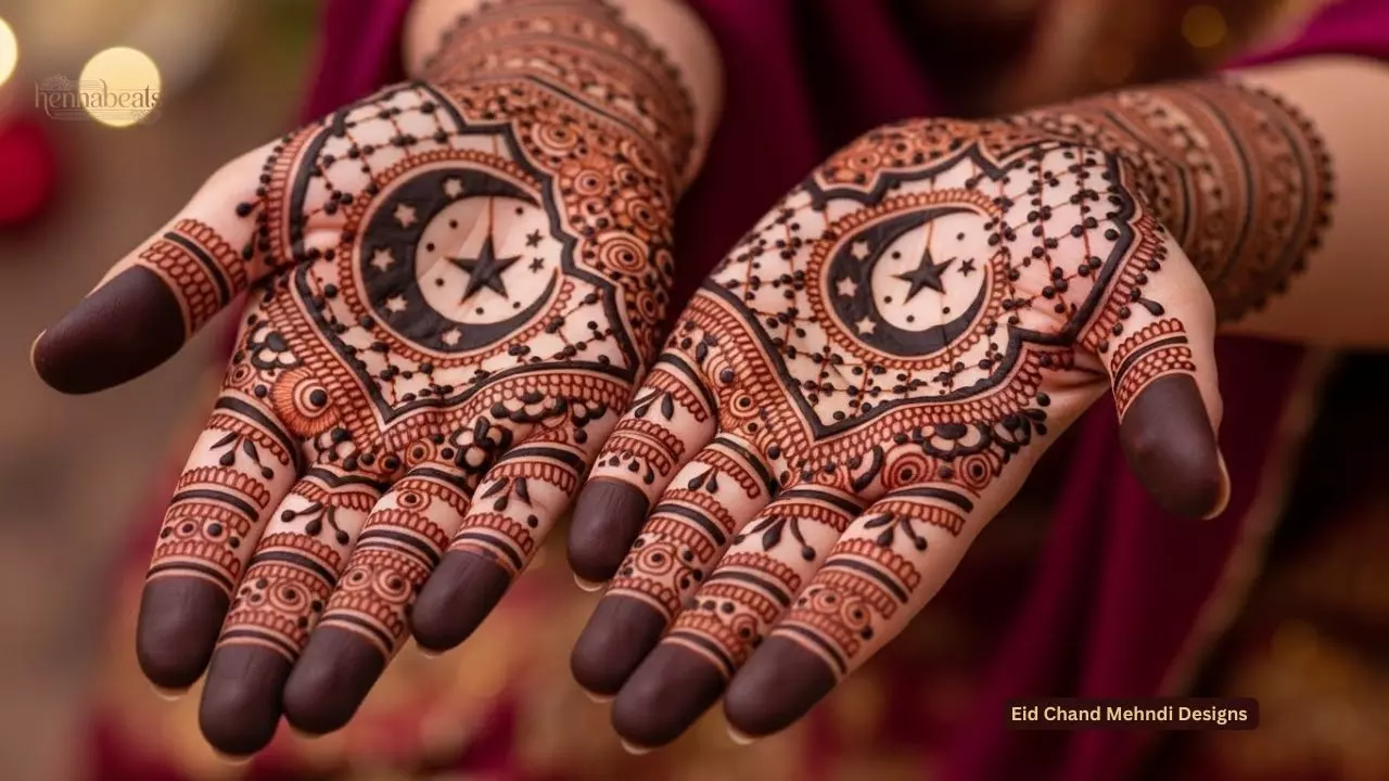 Beautiful Eid Chand Mehndi Designs for 2026