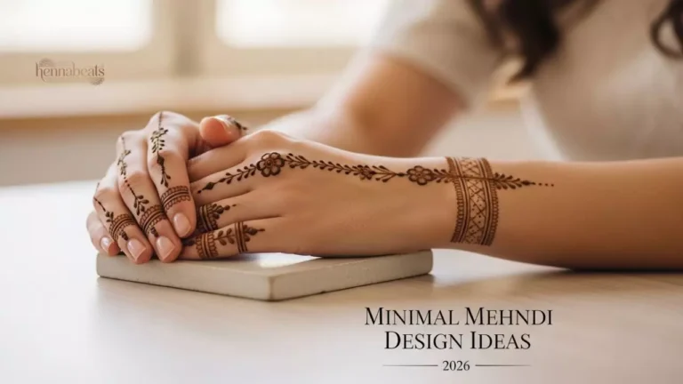 24+ Minimal Mehndi Design Ideas – Simple & Elegant Patterns (2026)